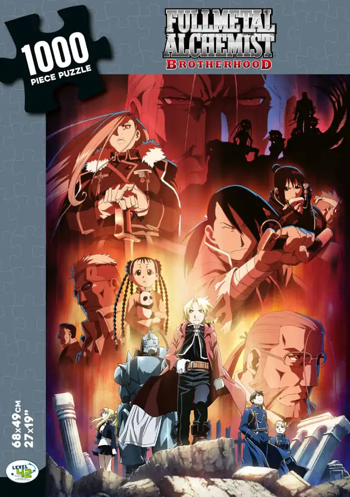 Fullmetal Alchemist: Brotherhood puzzle postavy (1000 dílků) fotografii produktu