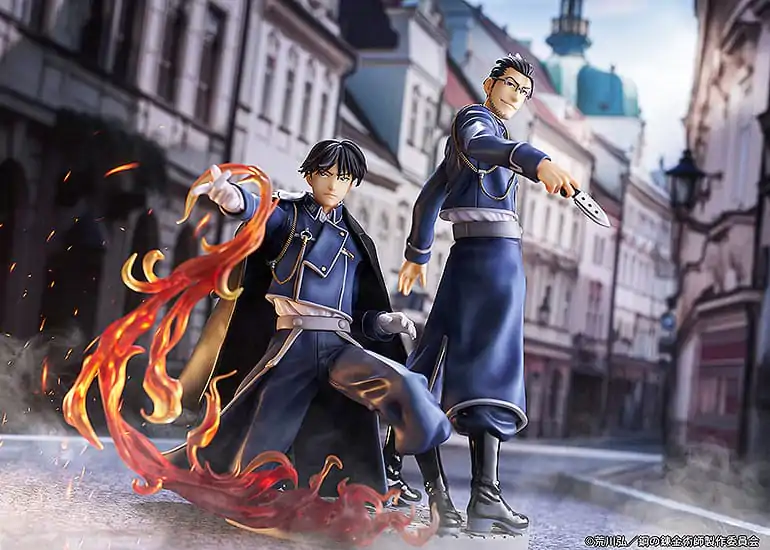 Fullmetal Alchemist: Brotherhood PVC Socha Roy Mustang & Maes Hughes Kizuna 27 cm fotografii produktu