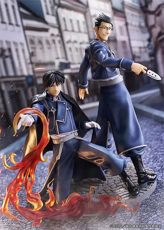 Fullmetal Alchemist: Brotherhood PVC Socha Roy Mustang & Maes Hughes Kizuna 27 cm fotografii produktu