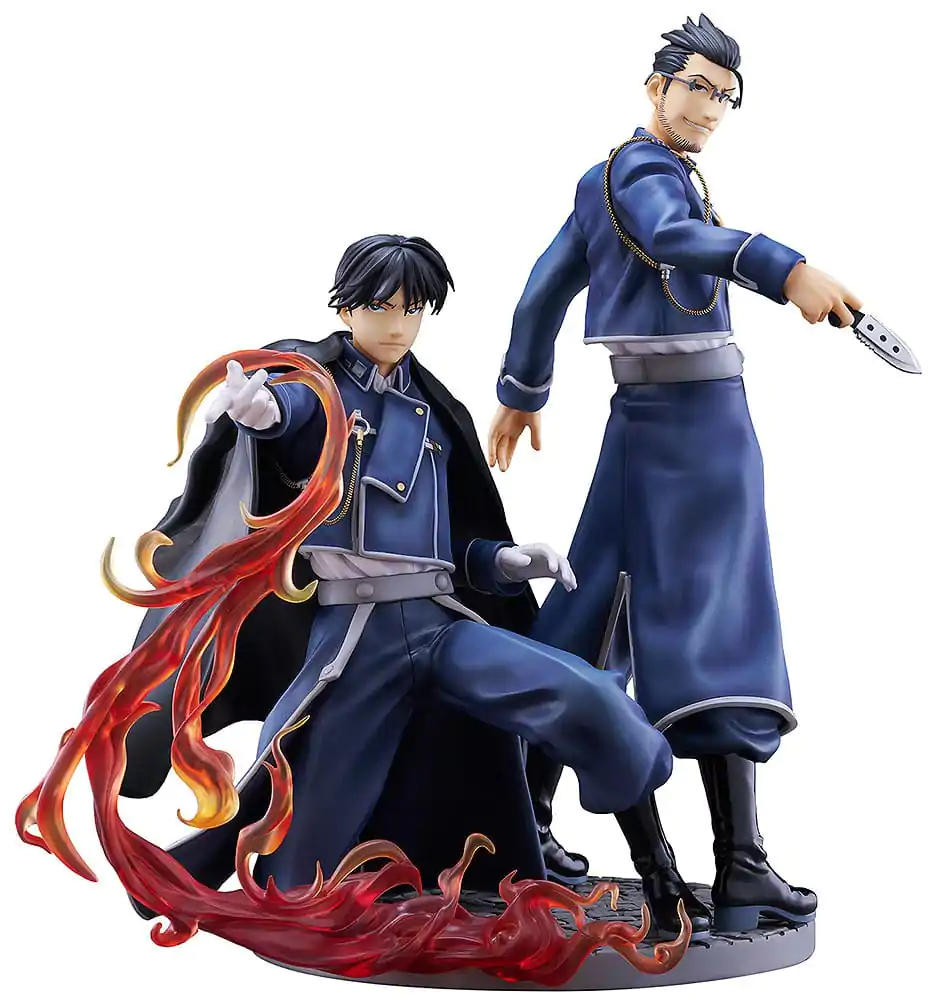 Fullmetal Alchemist: Brotherhood PVC Socha Roy Mustang & Maes Hughes Kizuna 27 cm fotografii produktu