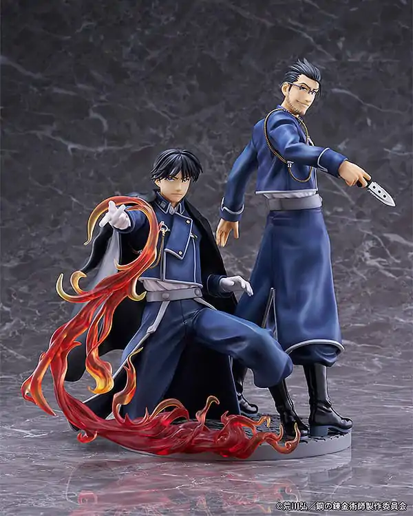 Fullmetal Alchemist: Brotherhood PVC Socha Roy Mustang & Maes Hughes Kizuna 27 cm fotografii produktu