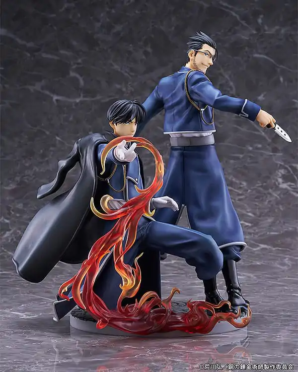 Fullmetal Alchemist: Brotherhood PVC Socha Roy Mustang & Maes Hughes Kizuna 27 cm fotografii produktu