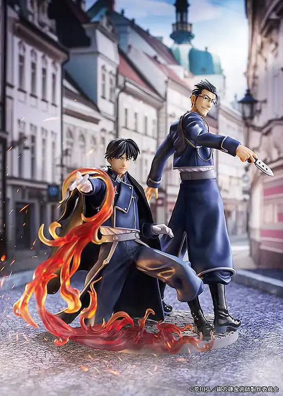 Fullmetal Alchemist: Brotherhood PVC Socha Roy Mustang & Maes Hughes Kizuna 27 cm fotografii produktu