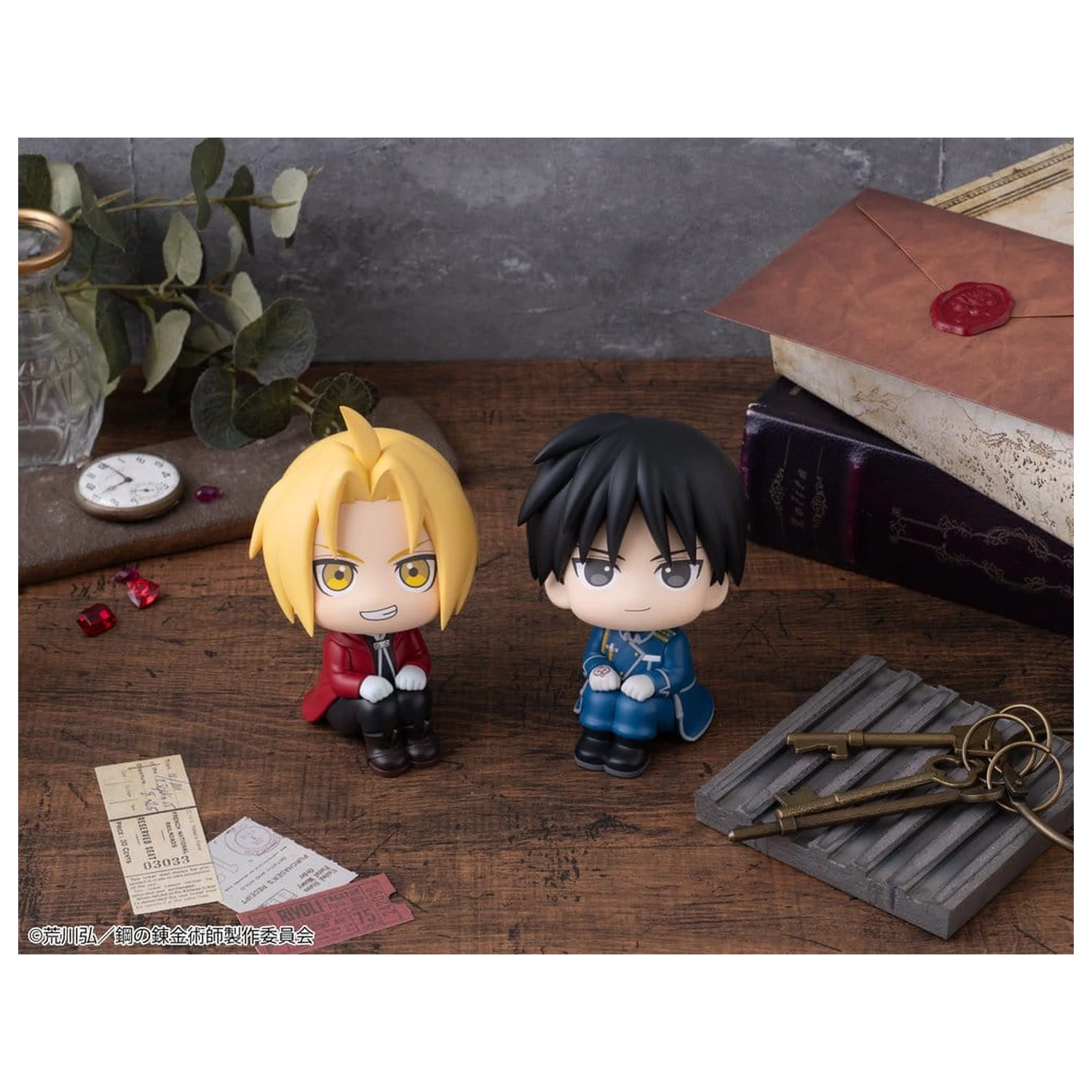Fullmetal Alchemist Look Up PVC figurky 2-balení Edward Elric & Roy Mustang 11 cm (s dárkem) fotografii produktu