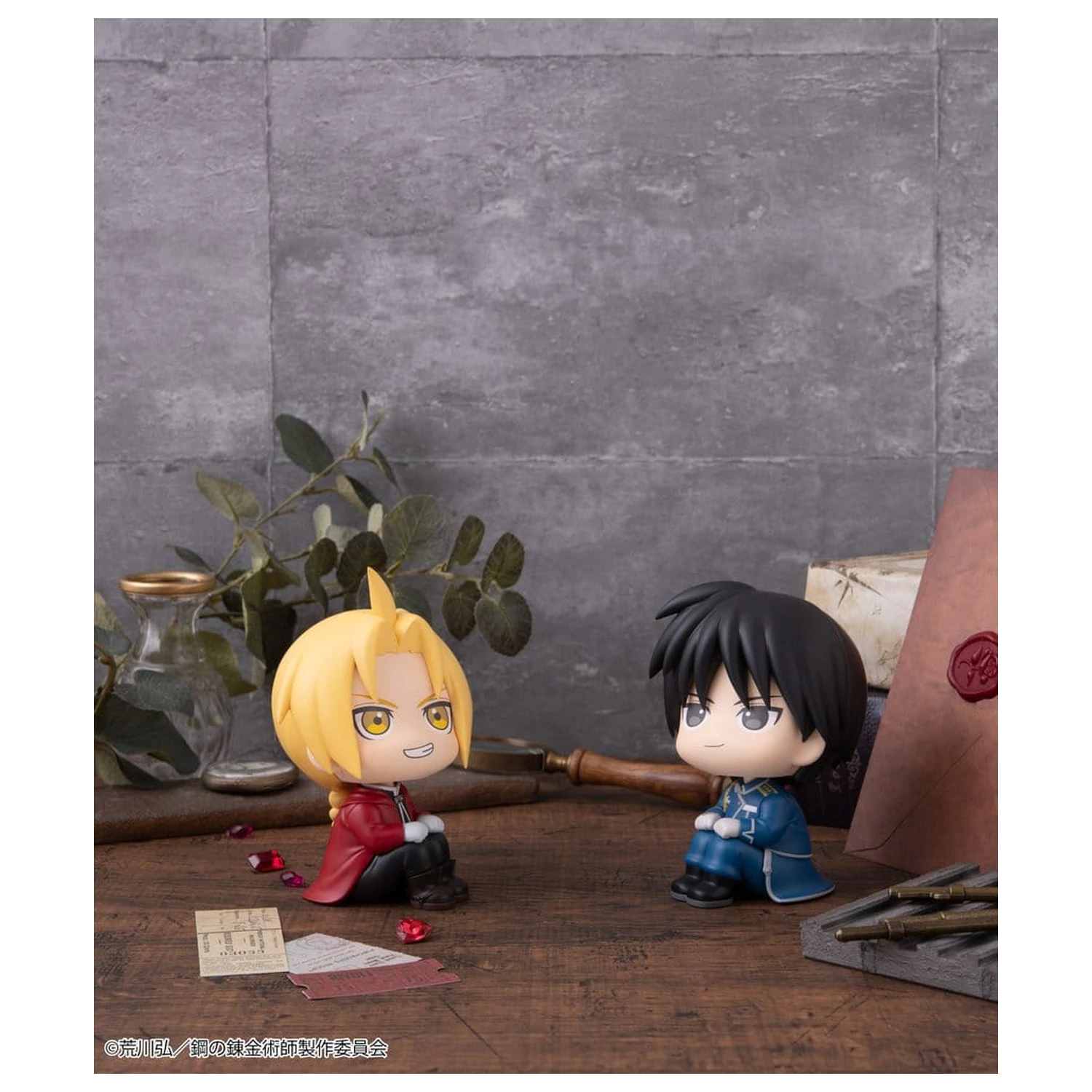 Fullmetal Alchemist Look Up PVC figurky 2-balení Edward Elric & Roy Mustang 11 cm (s dárkem) fotografii produktu