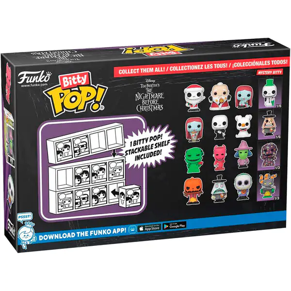 Bitty POP! Vinylová figurka 4-Pack Disney Nightmare Before Christmas Oogie Boogie fotografii produktu