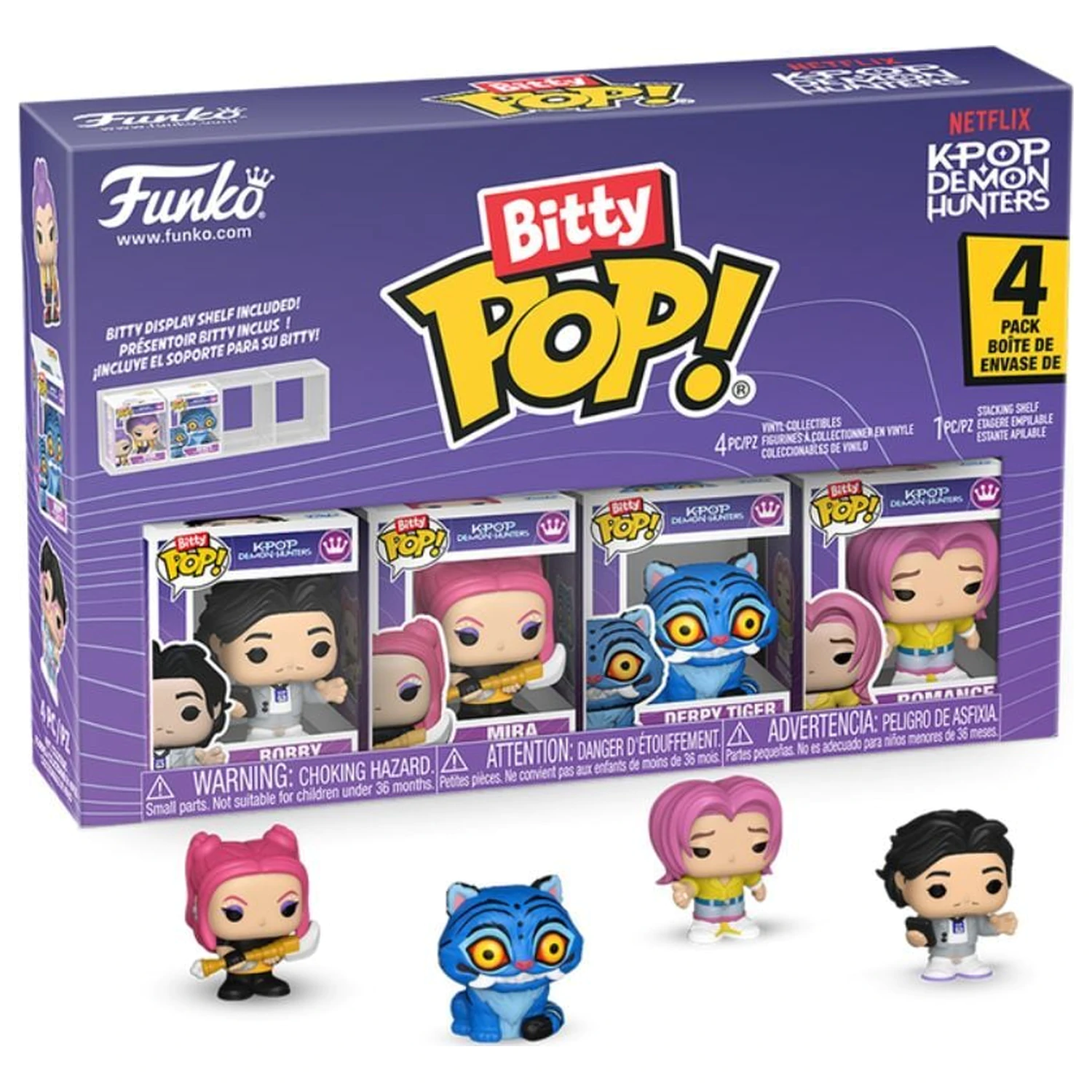 Funko Bitty POP sada 4 figurek KPop Demon Hunters fotografii produktu