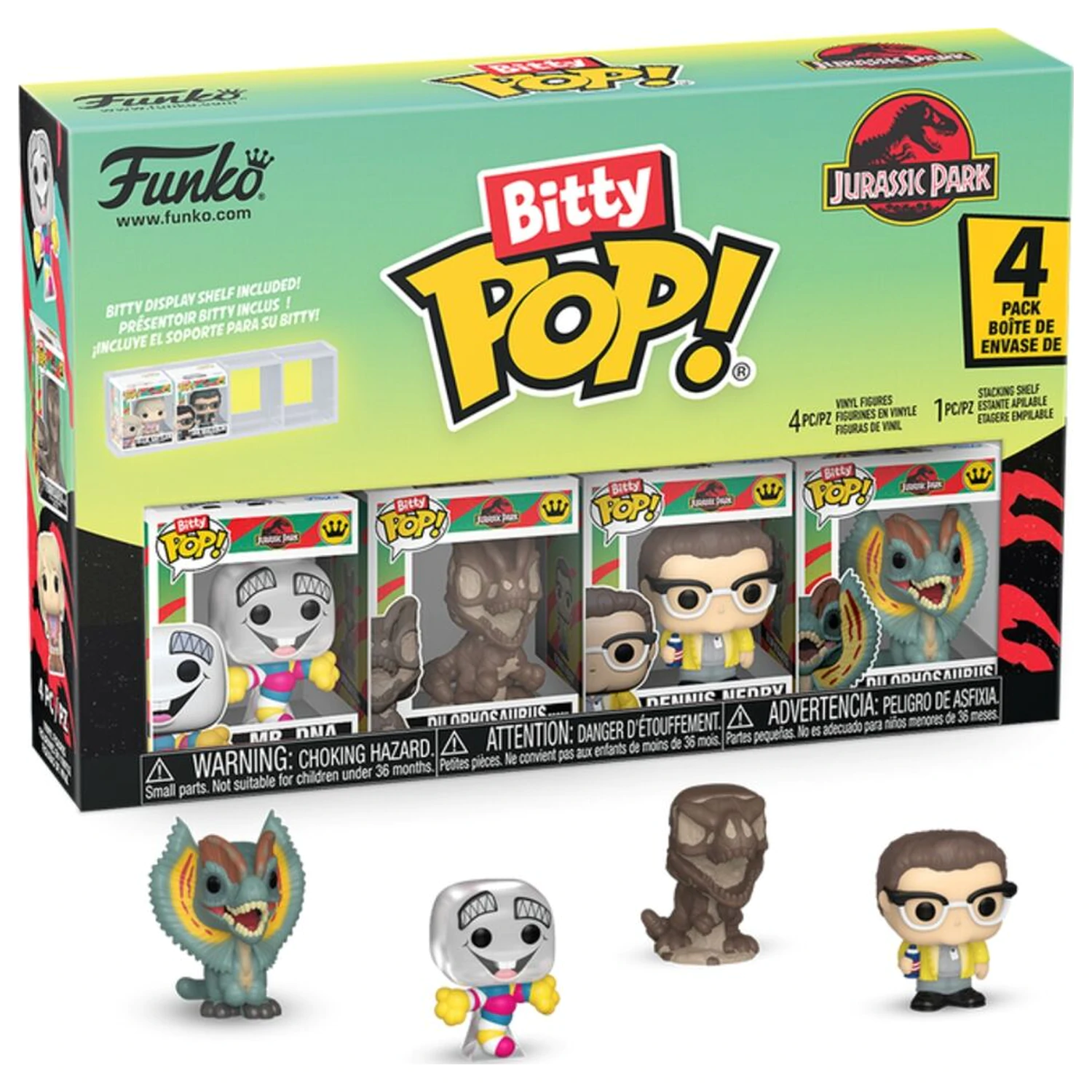 Funko Bitty POP! figurka Jurassic Park Mr. DNA fotografii produktu
