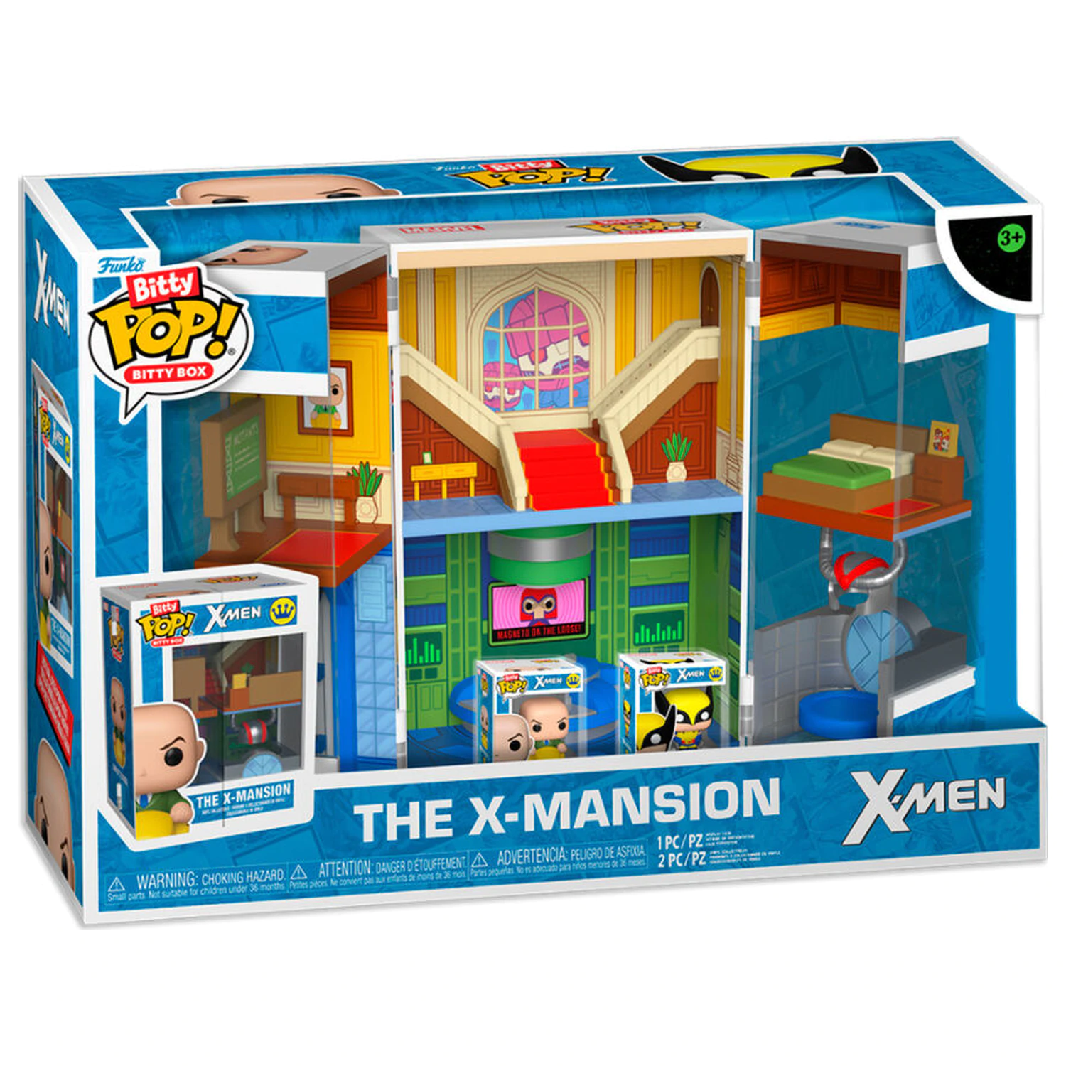Funko Bitty POP! figurka Marvel X-Men The X-Mansion fotografii produktu
