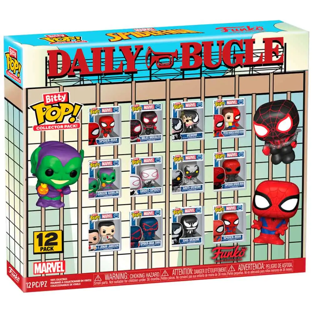 Bitty Funko POP figurka balení více kusů Marvel Spiderman fotografii produktu