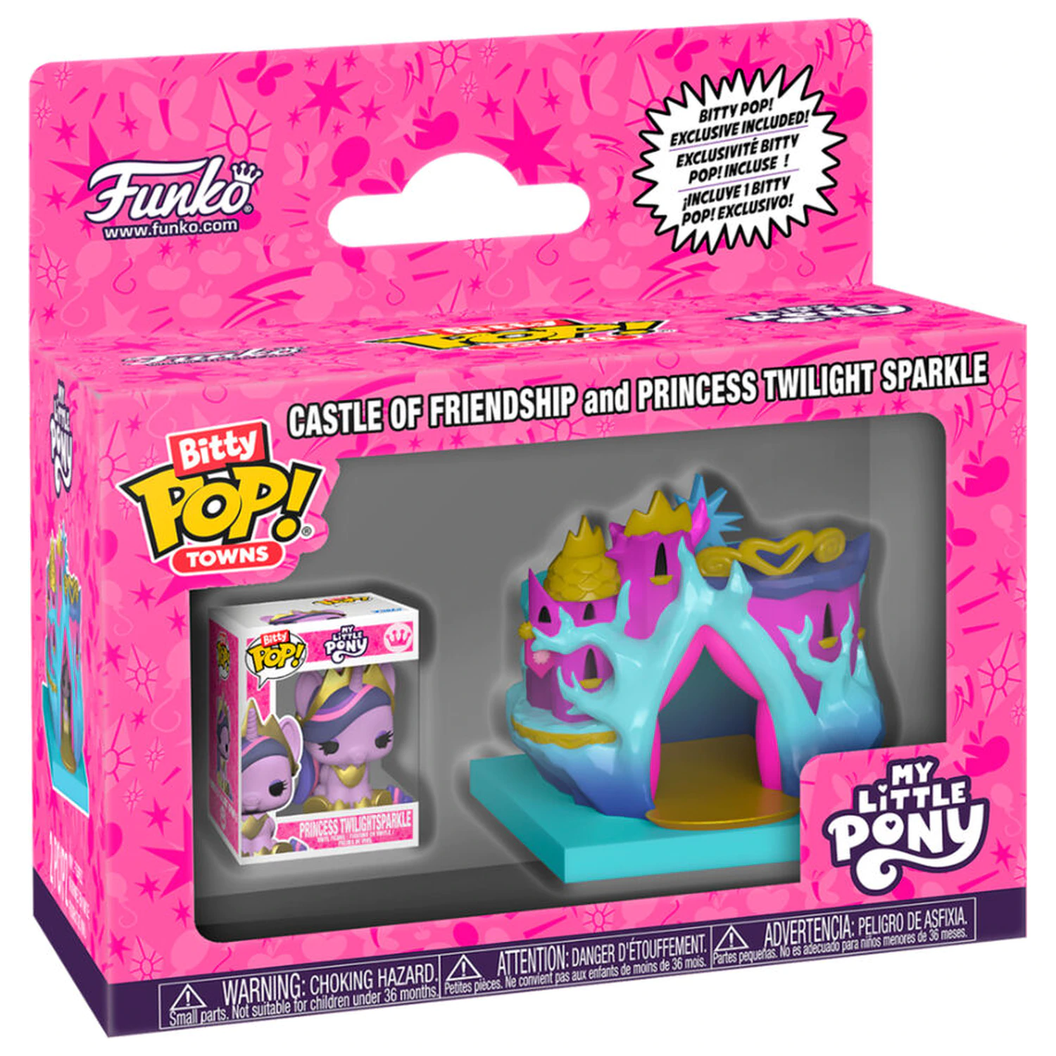 Funko Bitty POP! Town figurka My Little Pony Castle of Friendship a Princess Twilight Sparkle fotografii produktu