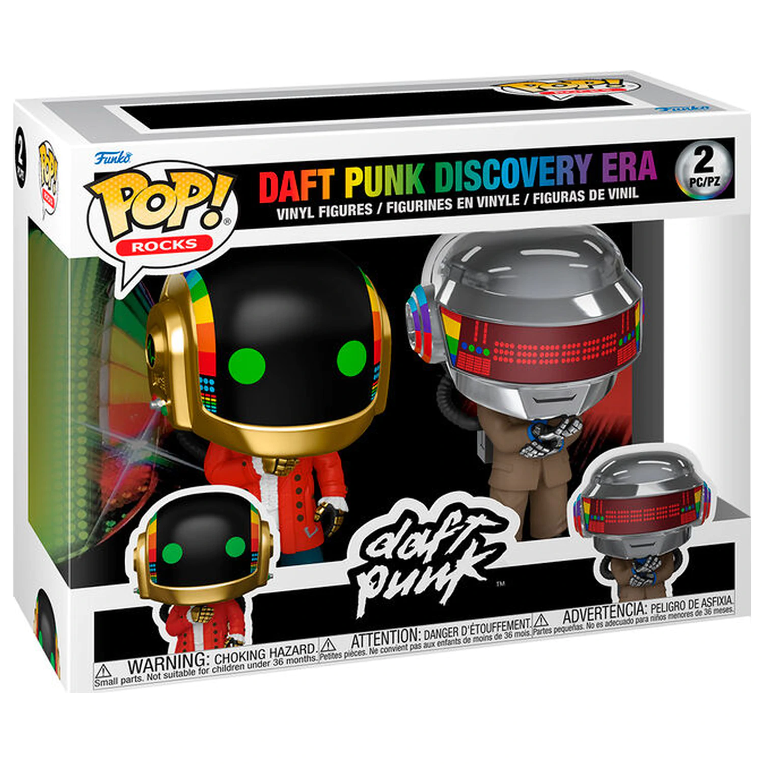 Funko POP balení 2 figurek Daft Punk Discovery Era fotografii produktu