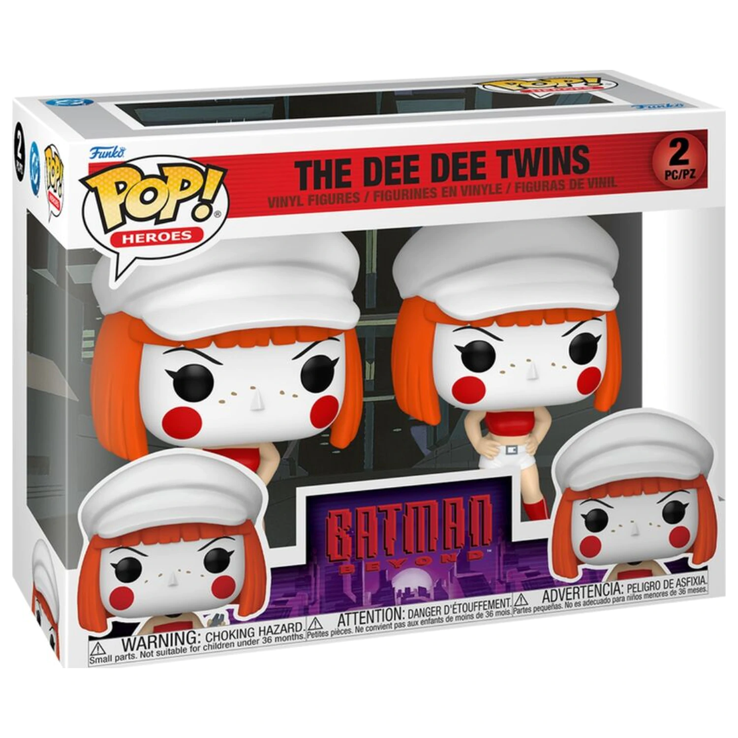 Funko POP balení 2 figurek DC Comics Batman Beyond The Dee Dee Twins fotografii produktu