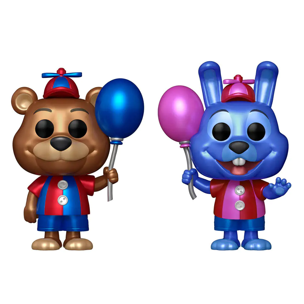 Funko POP balení 2 figurky Five Nights at Freddys Ballon Freddy & Balloon Bonnie Exclusive fotografii produktu