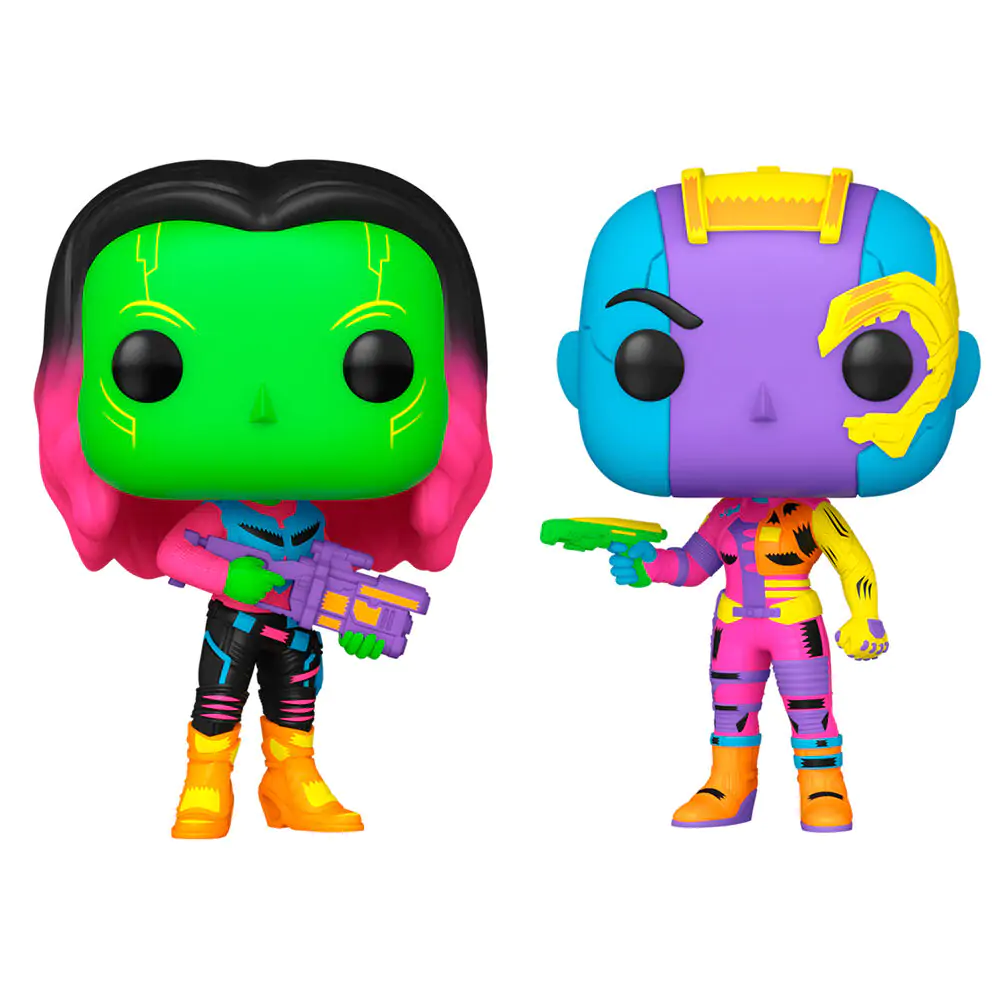 Funko POP balení 2 figurky Marvel Guardians of the Galaxy Gamora & Nebula Exclusive fotografii produktu