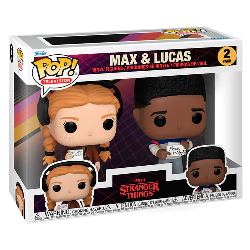 Funko POP balení 2 figurky Stranger Things Max & Lucas fotografii produktu