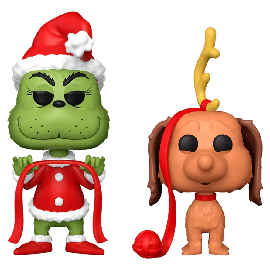 The Grinch(Anniversary) Funko POP! Knihy Vinylové Figurky 2-Balení Grinch s Maxem 9 cm fotografii produktu