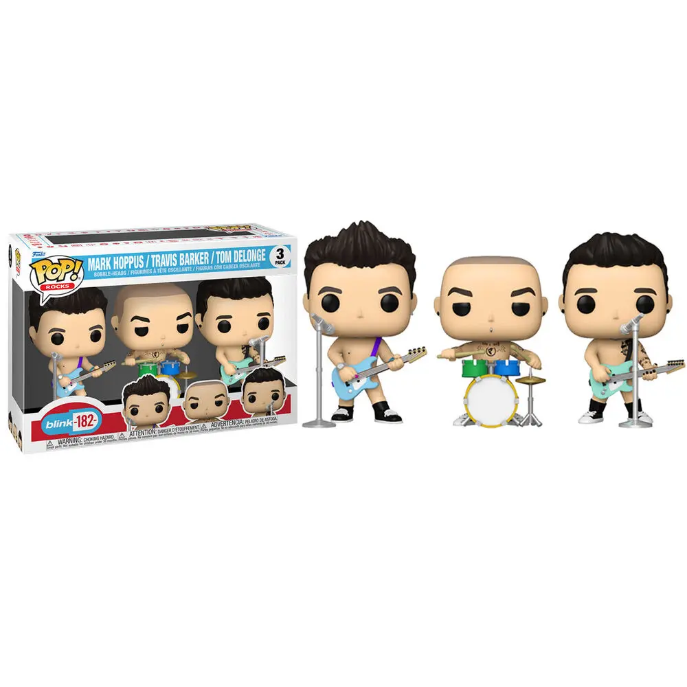 Blink 182 POP! Rocks vinylová figurka 3-balení 4 cm fotografii produktu