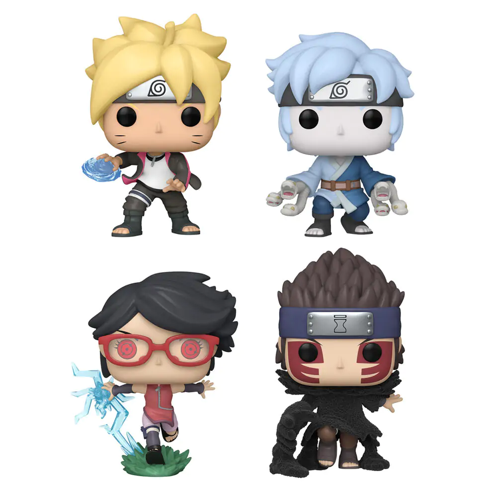 Funko POP balení 4 figurky Boruto Exclusive fotografii produktu