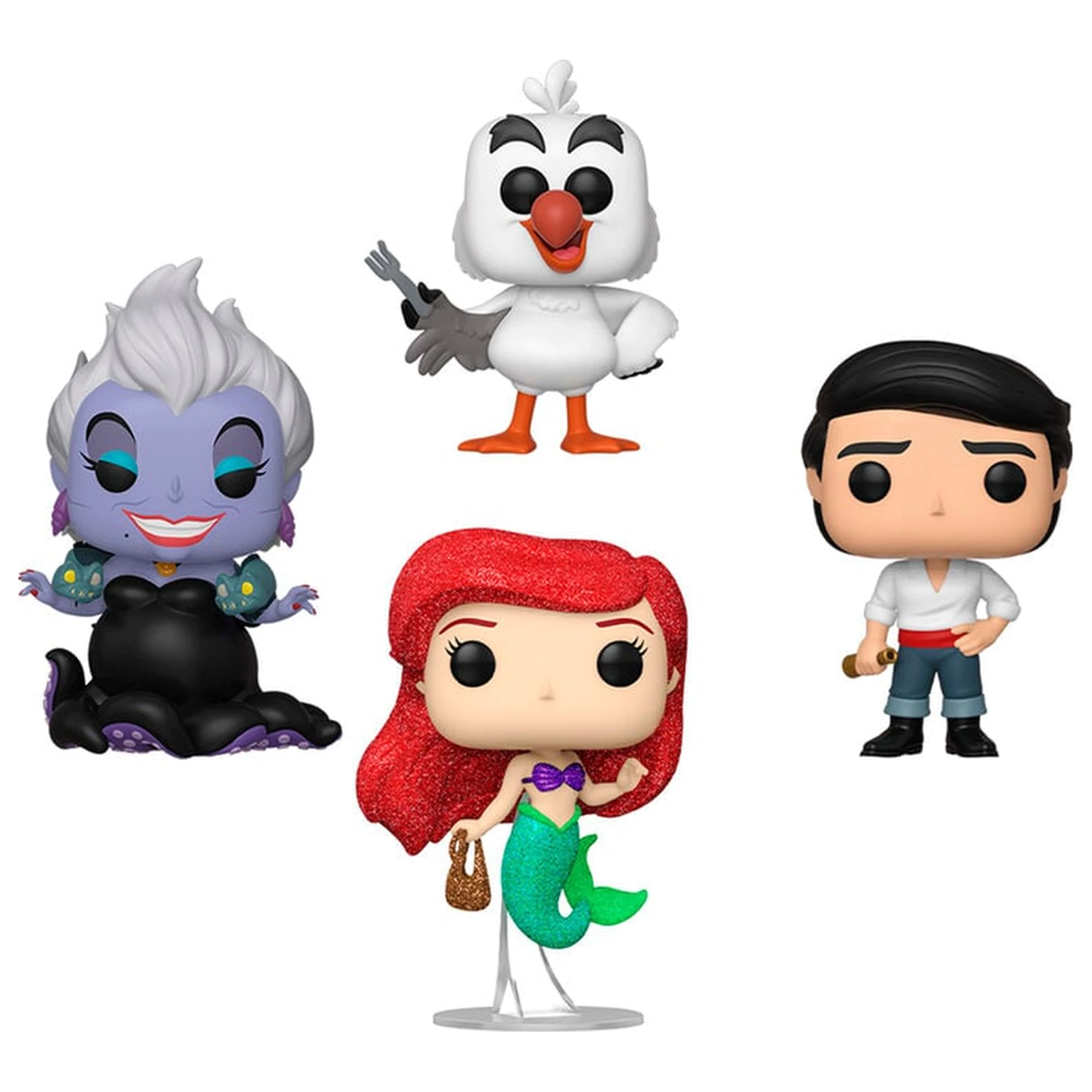 Funko POP balení 4 figurek Disney Little Mermaid Exclusive fotografii produktu