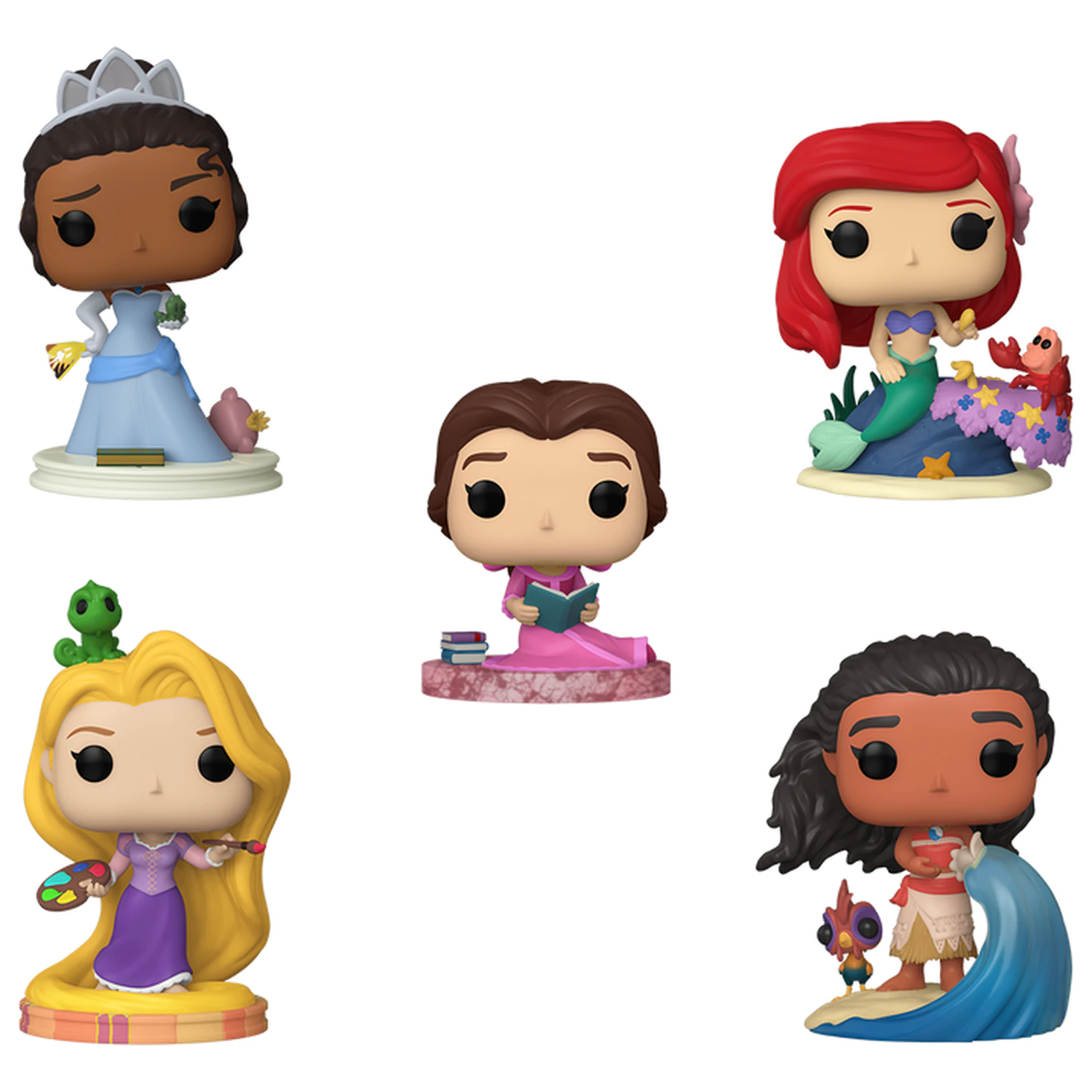 Funko POP balení 5 figurek Disney Princess fotografii produktu