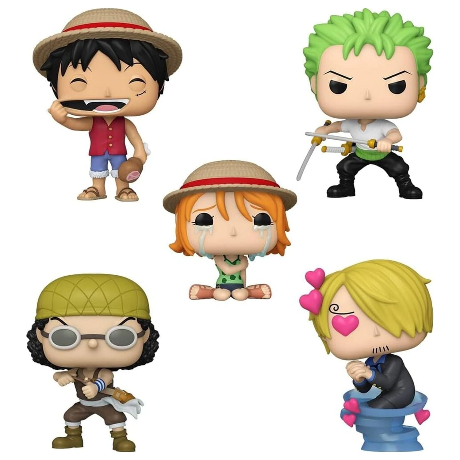 Funko POP balení 5 figurek Animation One Piece fotografii produktu