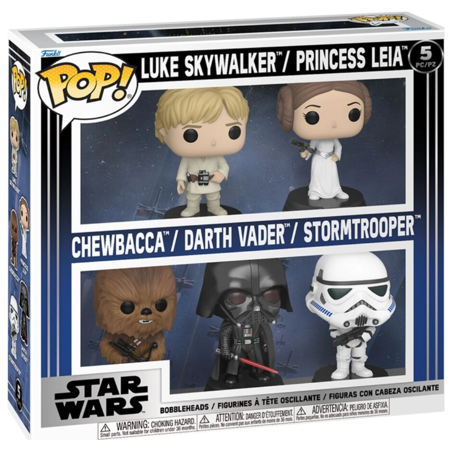 Funko POP balení 5 figurek Star Wars fotografii produktu