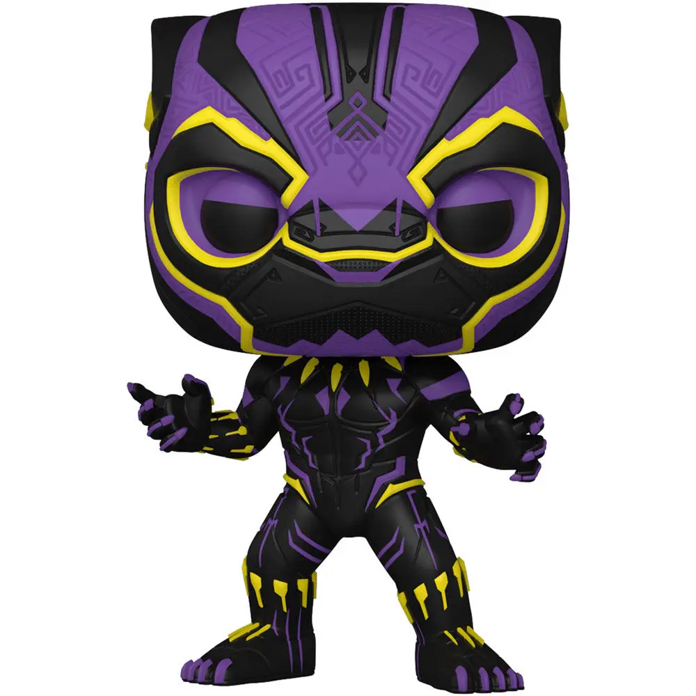 Funko POP figurka a tričko Marvel Wakanda Forever Black Panther & tee box Exkluzív fotografii produktu