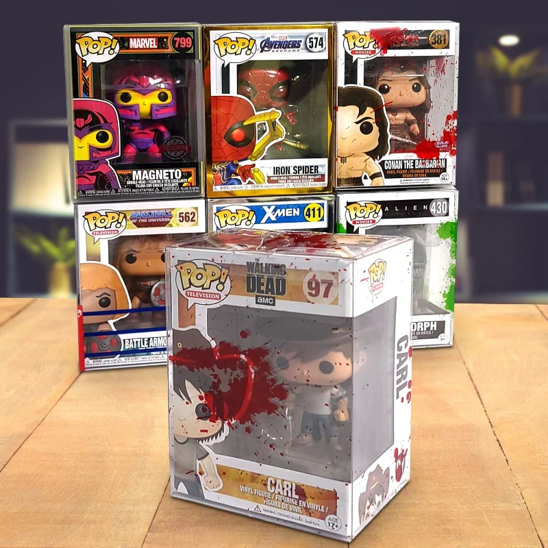 Funko POP Ochranný obal s efektem střel a krve fotografii produktu