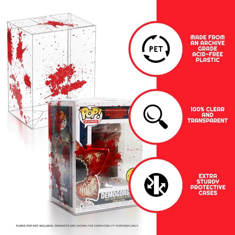 Funko POP Ochranný obal s efektem střel a krve fotografii produktu