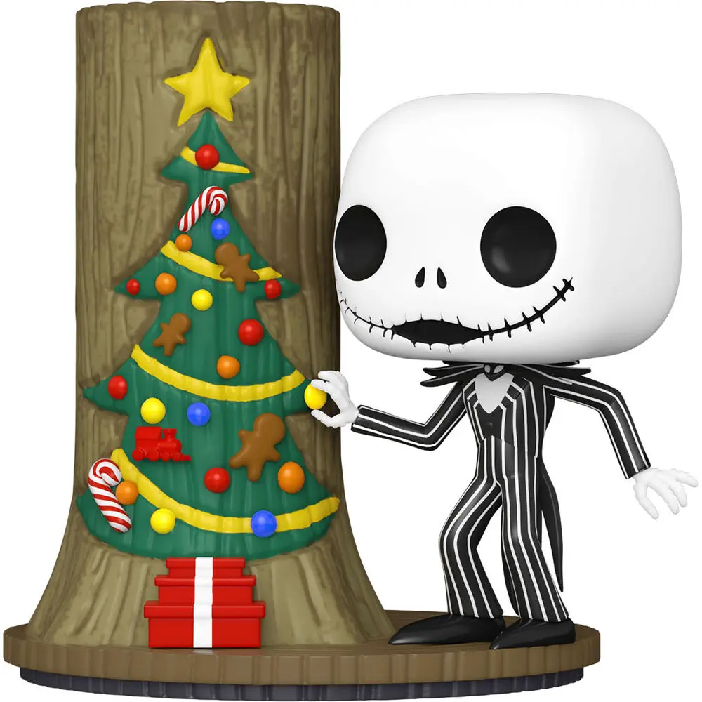 Nightmare before Christmas 30. POP! Deluxe vinylová figurka Jack s C.Town Door 9 cm fotografii produktu