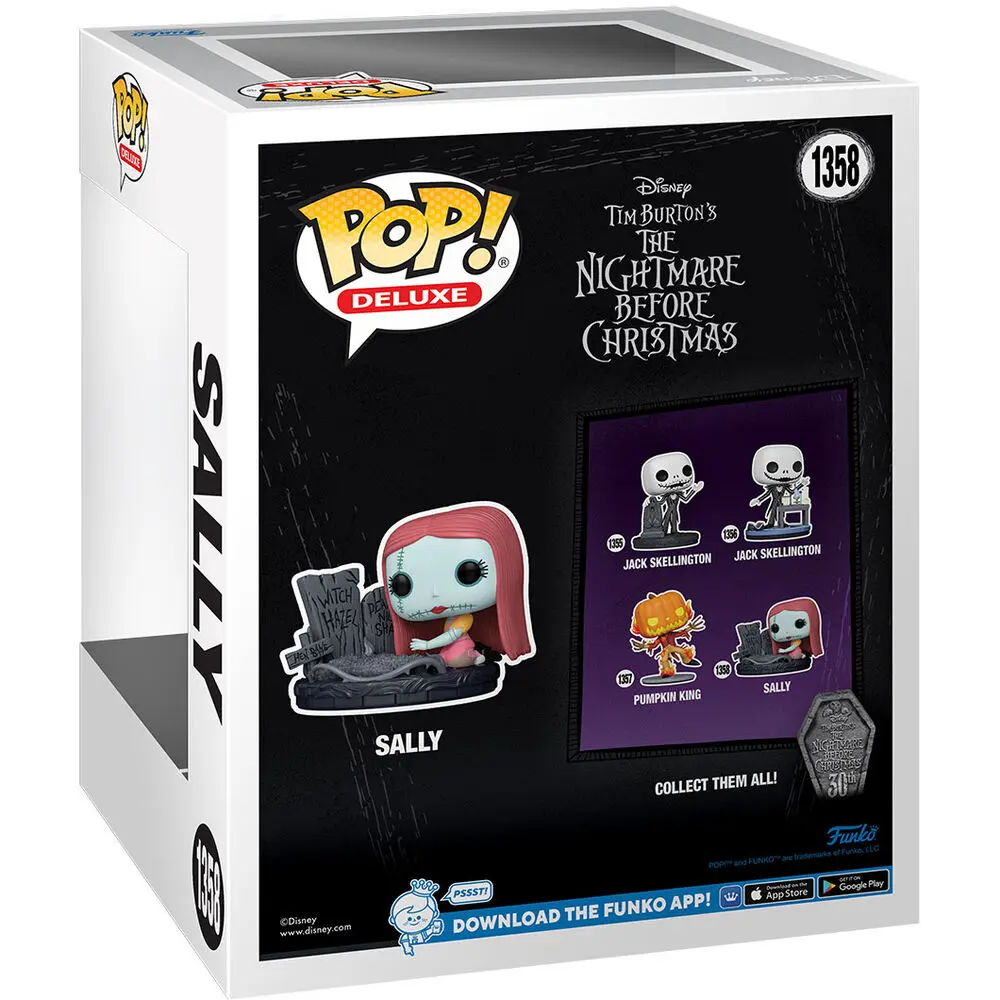 Nightmare before Christmas 30th POP! Disney Vinyl Figurka Sally s náhrobkem 9 cm fotografii produktu