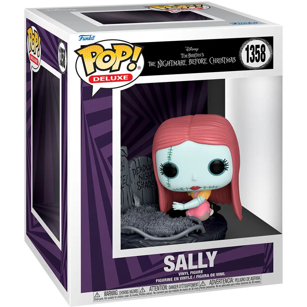 Nightmare before Christmas 30th POP! Disney Vinyl Figurka Sally s náhrobkem 9 cm fotografii produktu