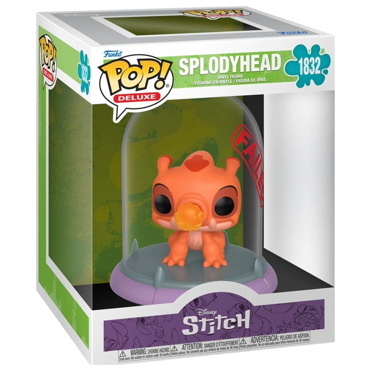 Funko POP Deluxe figurka Disney Stitch Experiments Splodyhead fotografii produktu