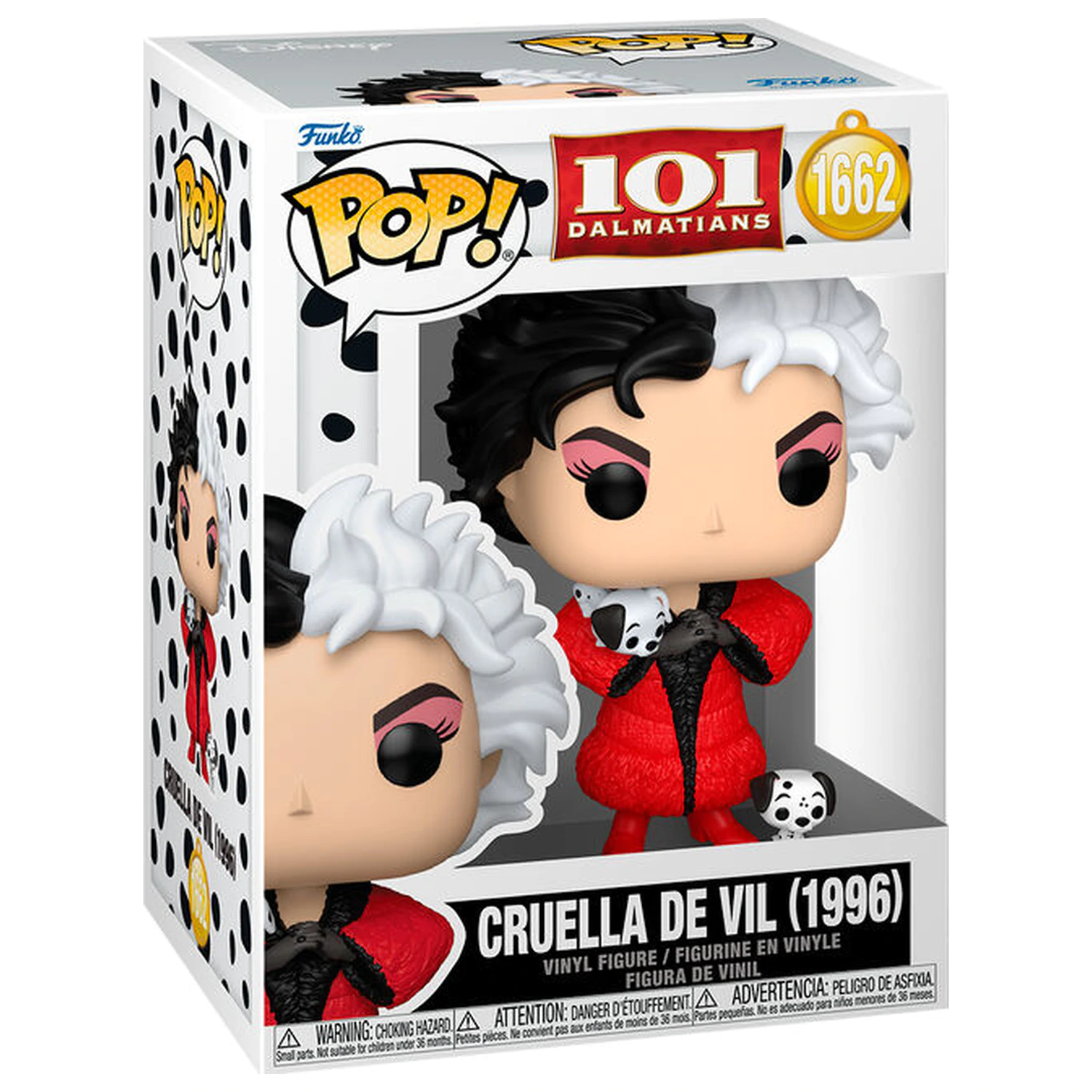 Funko POP figurka 101 Dalmatians Cruella de Vil (1996) fotografii produktu