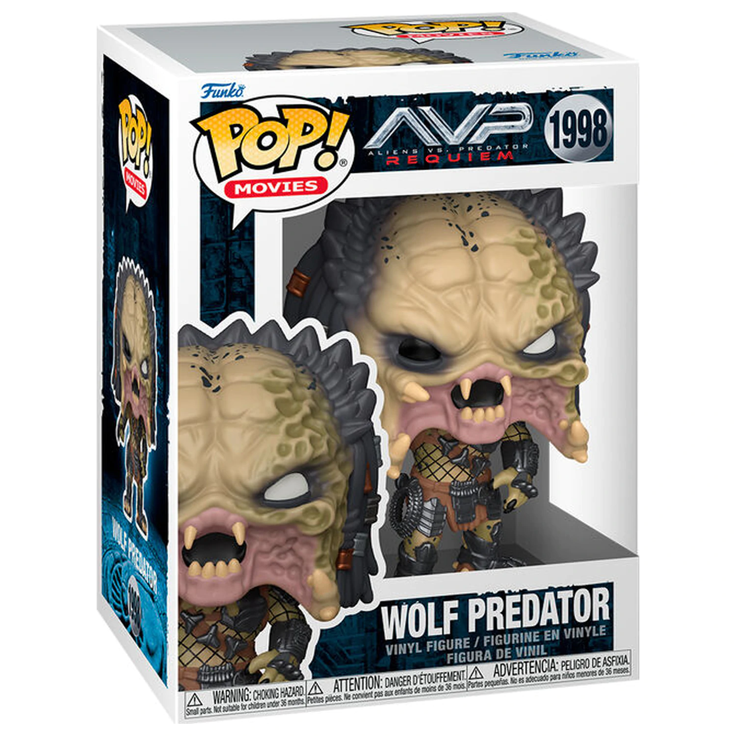 Funko POP figurka Alien vs Predator Requiem Wolf Predator fotografii produktu
