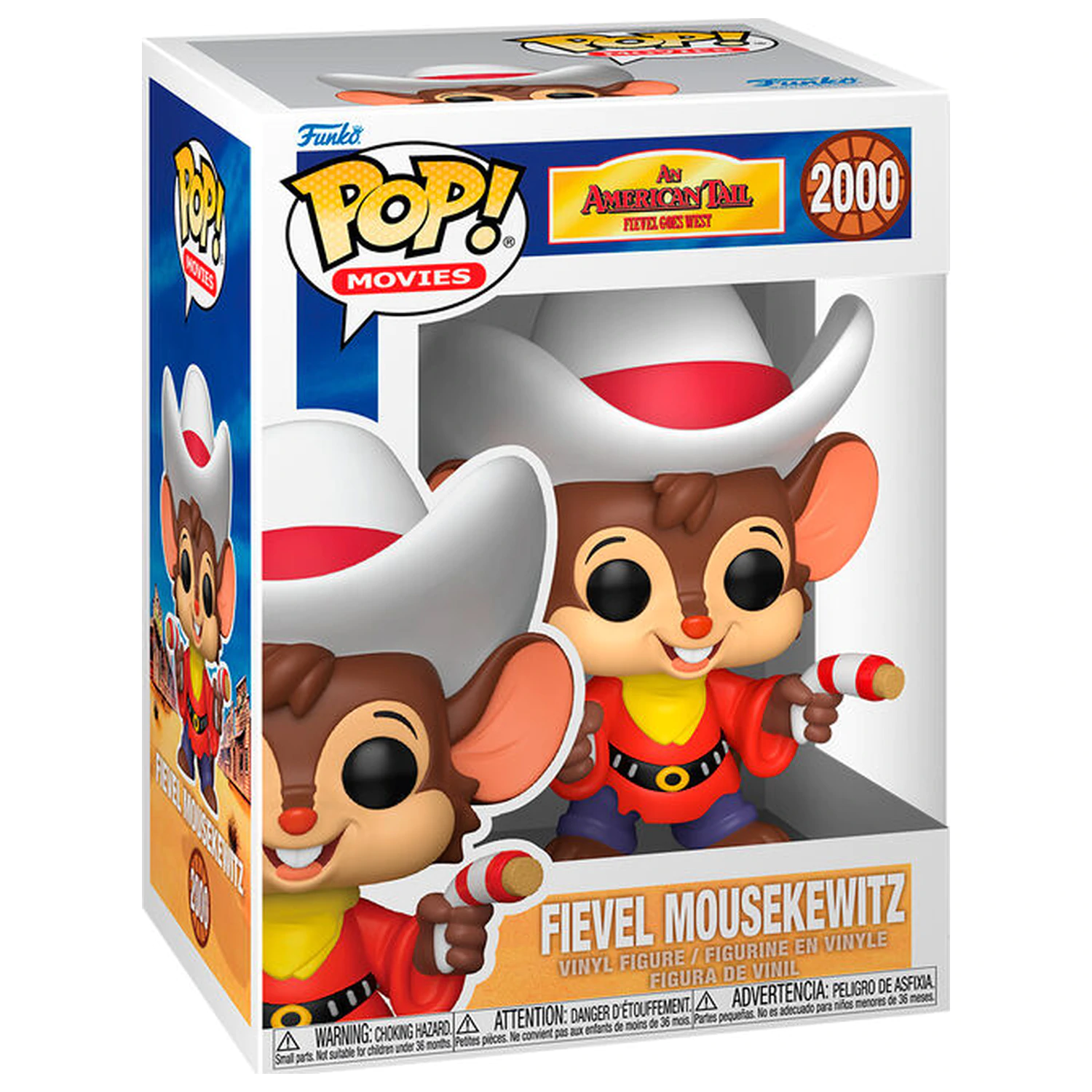 Funko POP figurka An American Tail Goes West Fievel Mousekewitz fotografii produktu