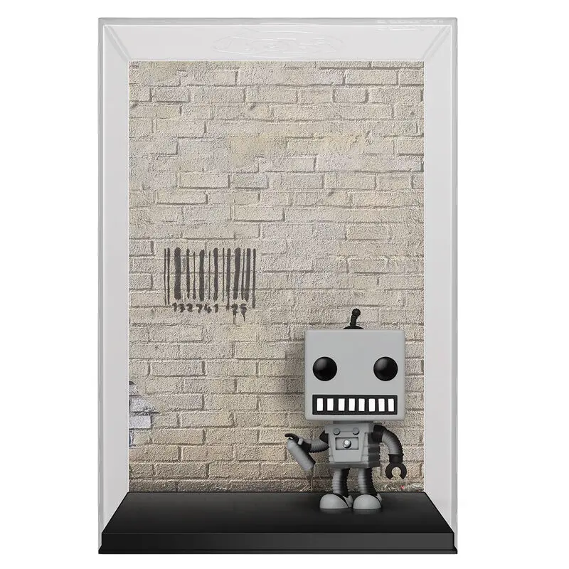 Brandalised Art Cover POP! Vinylová figurka Tagging Robot 9 cm fotografii produktu