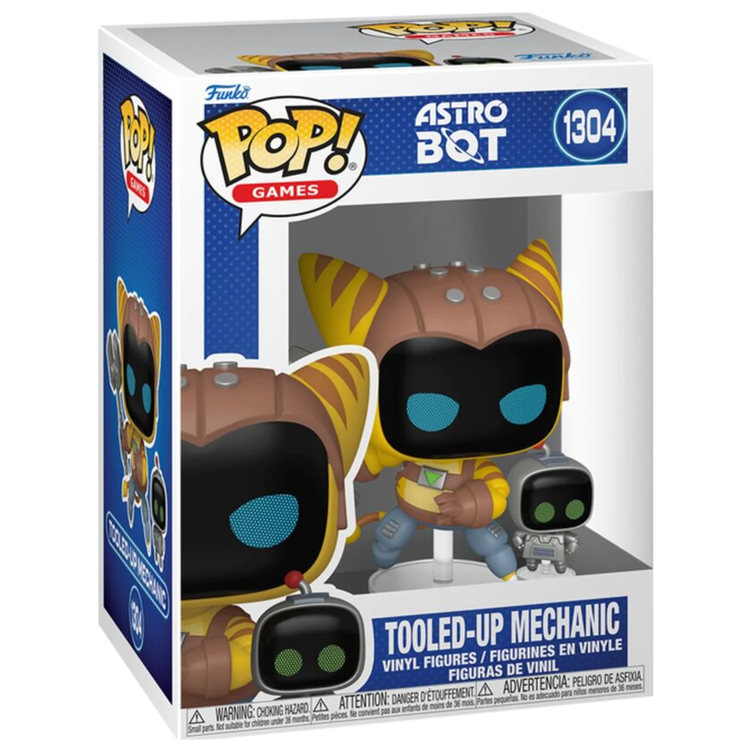 Funko POP figurka Astro Bot & Buddy Tooled-Up Mechanic fotografii produktu
