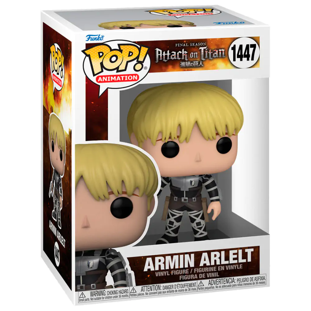 POP figurka Attack on Titan Armin Arlelt fotografii produktu