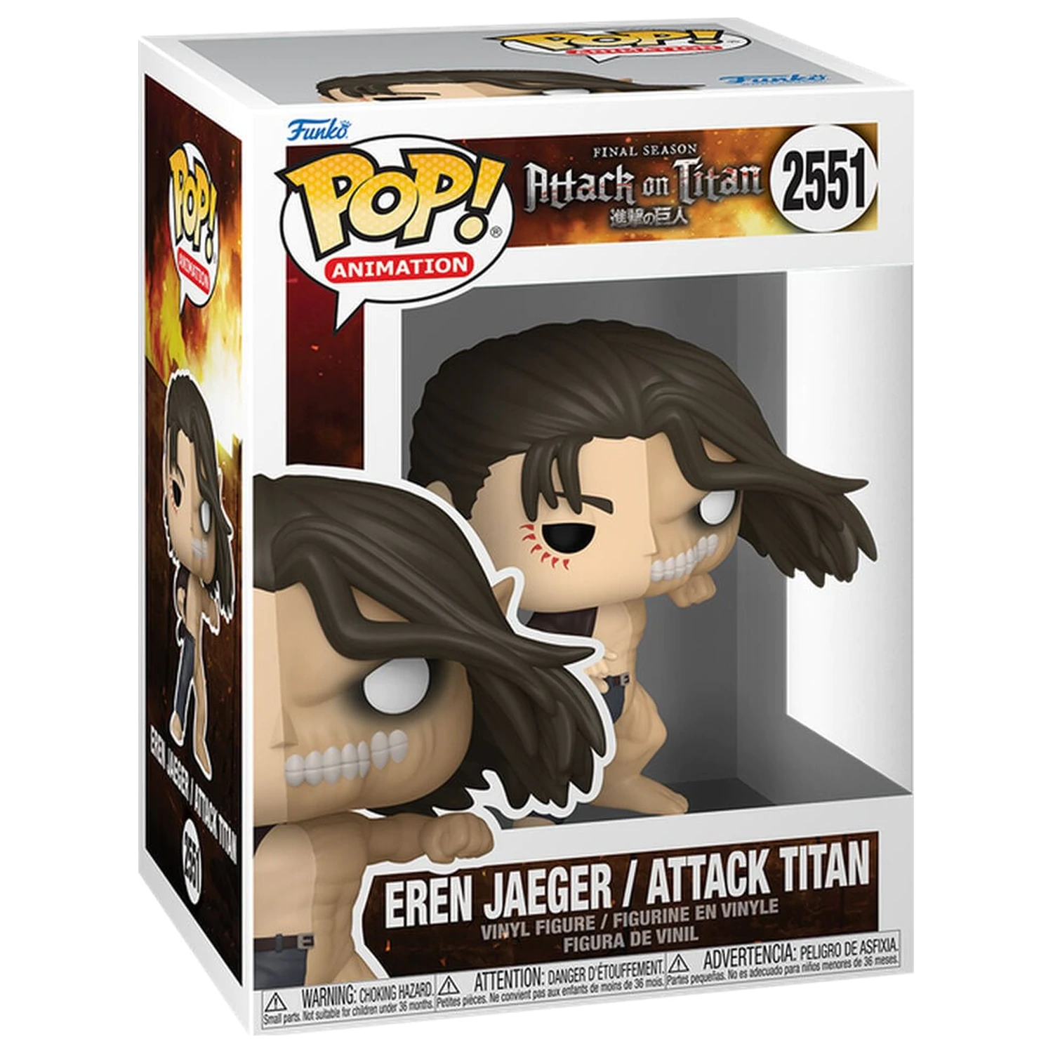 Funko POP figurka Attack on Titan Eren Jaeger / Attack Titan fotografii produktu