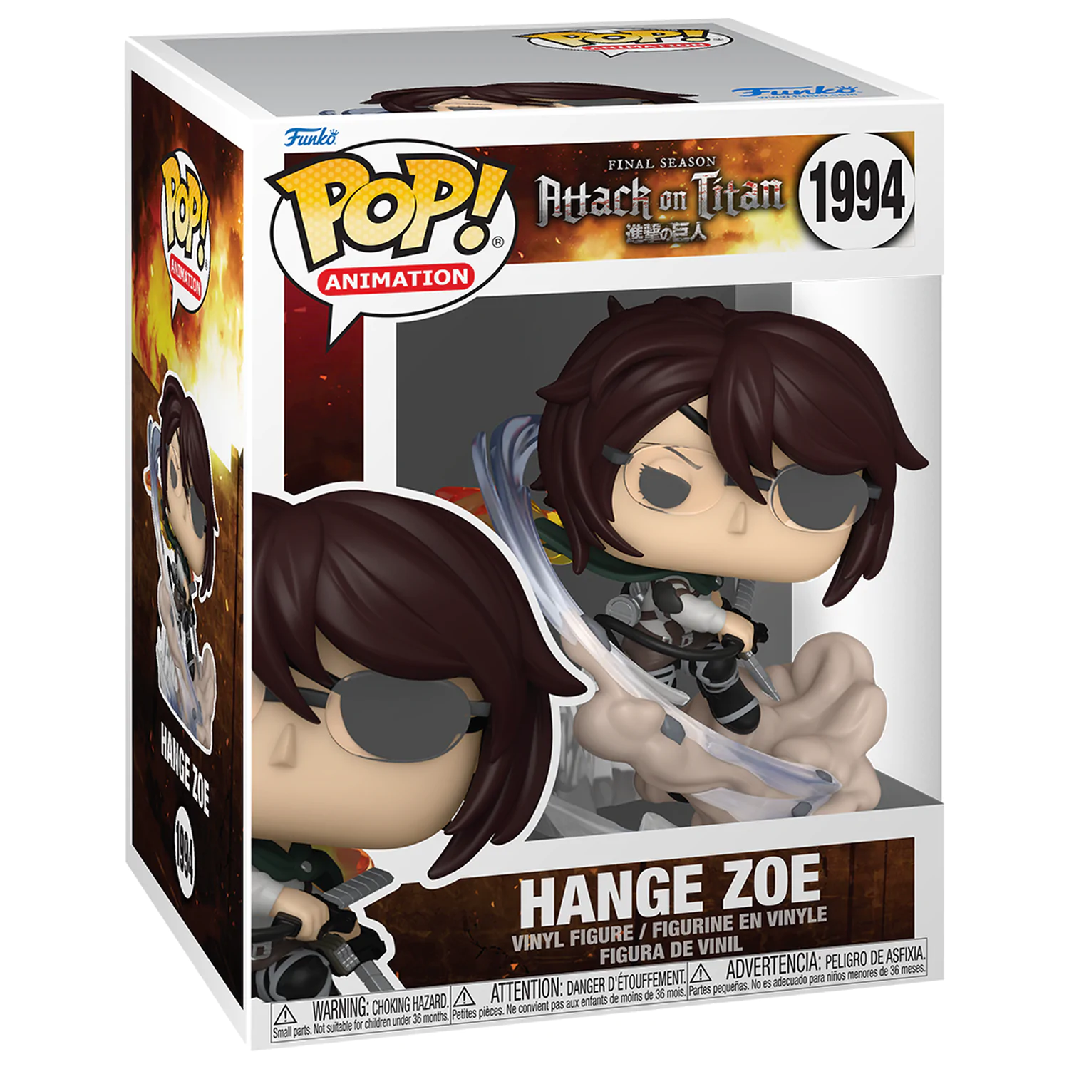 Funko POP figurka Attack on Titan Hange Zoe fotografii produktu