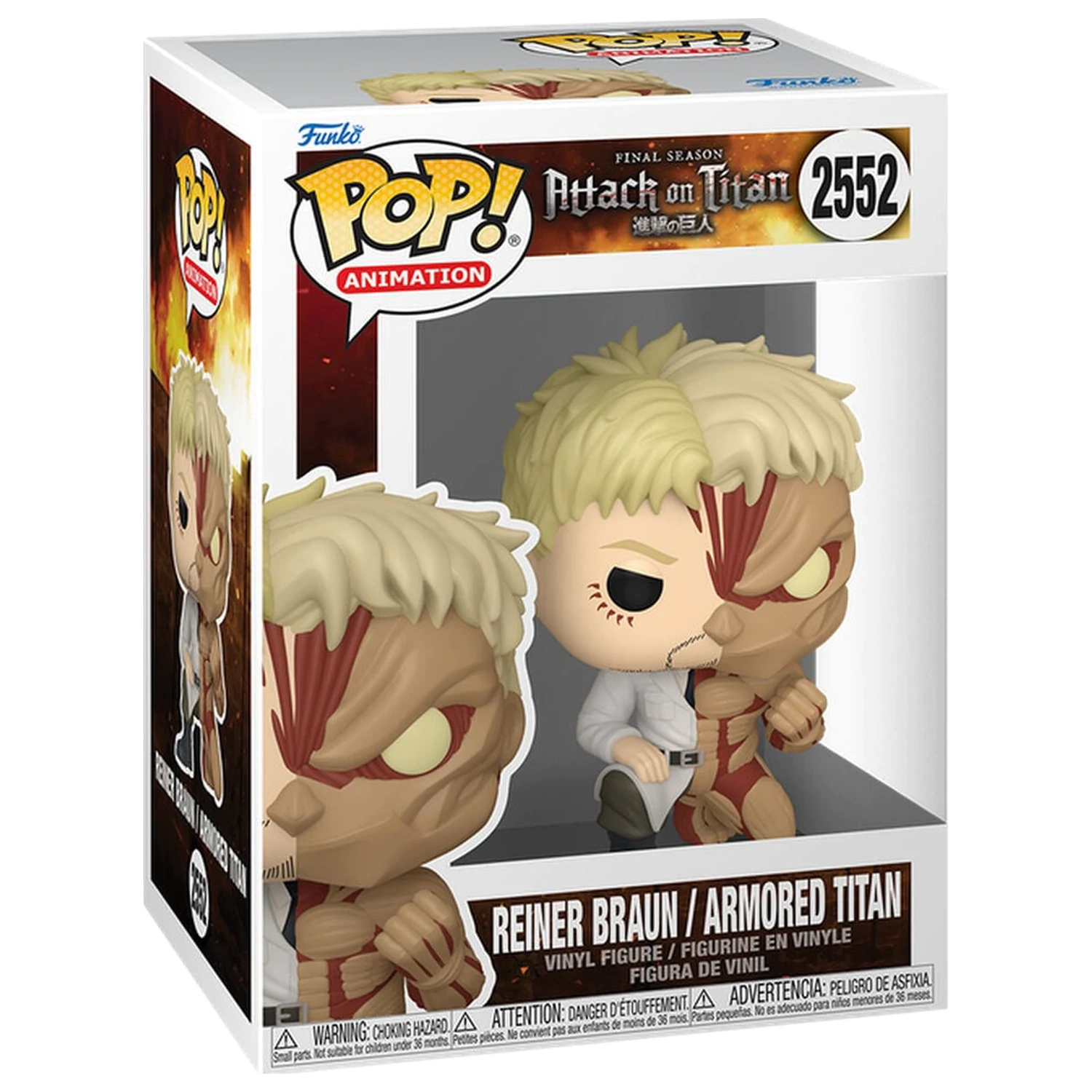Funko POP figurka Attack on Titan Reiner Braun / Armored Titan fotografii produktu