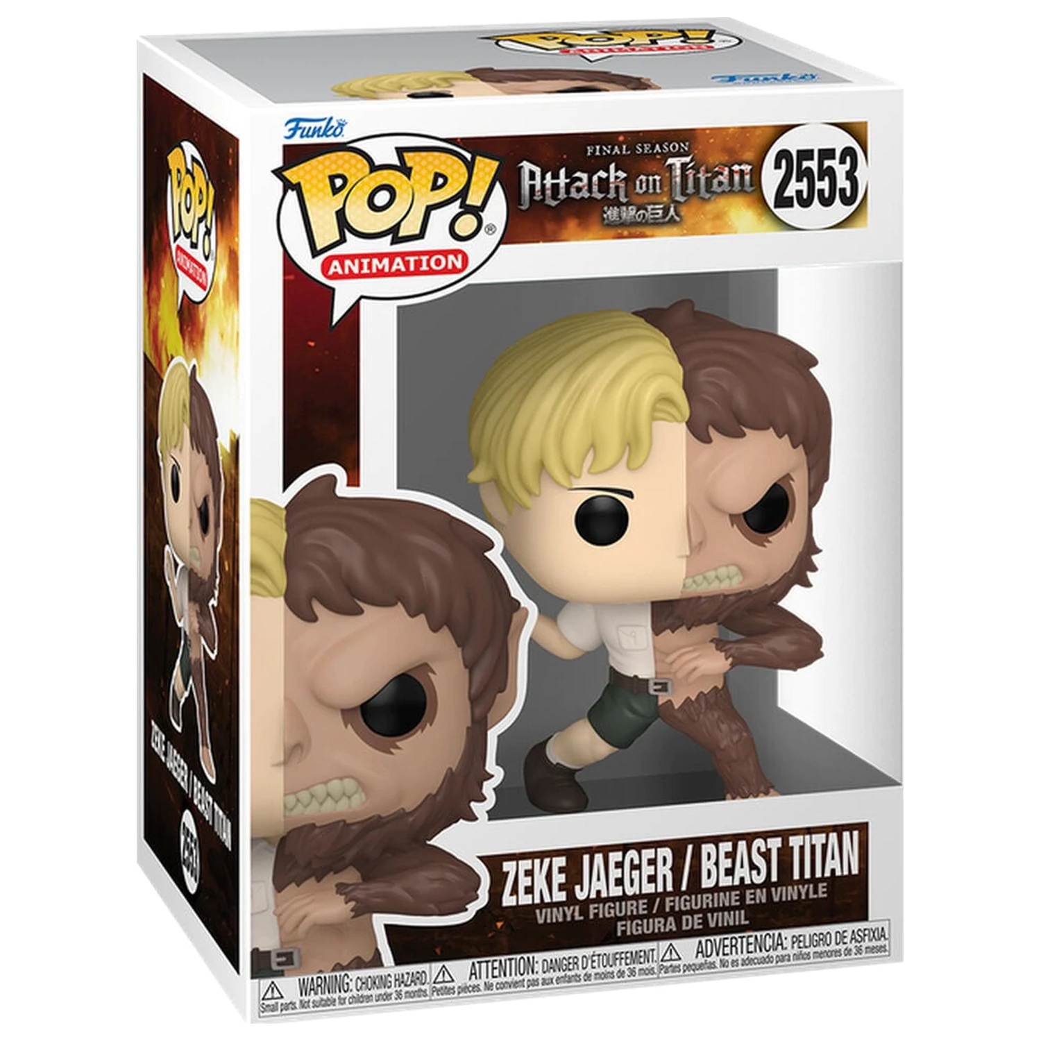 Funko POP figurka Attack on Titan Zeke Jaeger / Beast Titan fotografii produktu