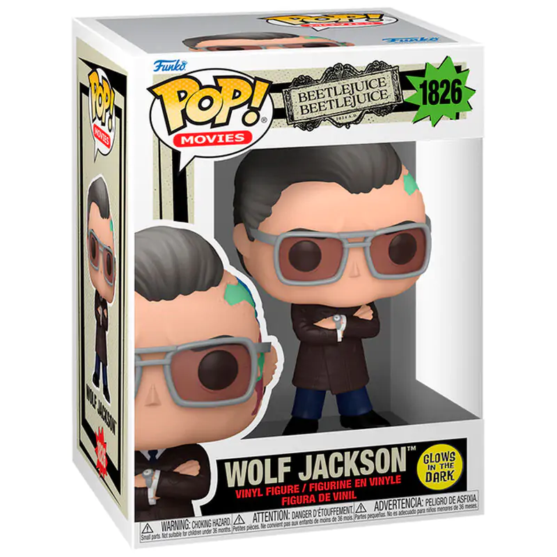 Funko POP figurka Beetlejuice Wolf Jackson (GITD) fotografii produktu