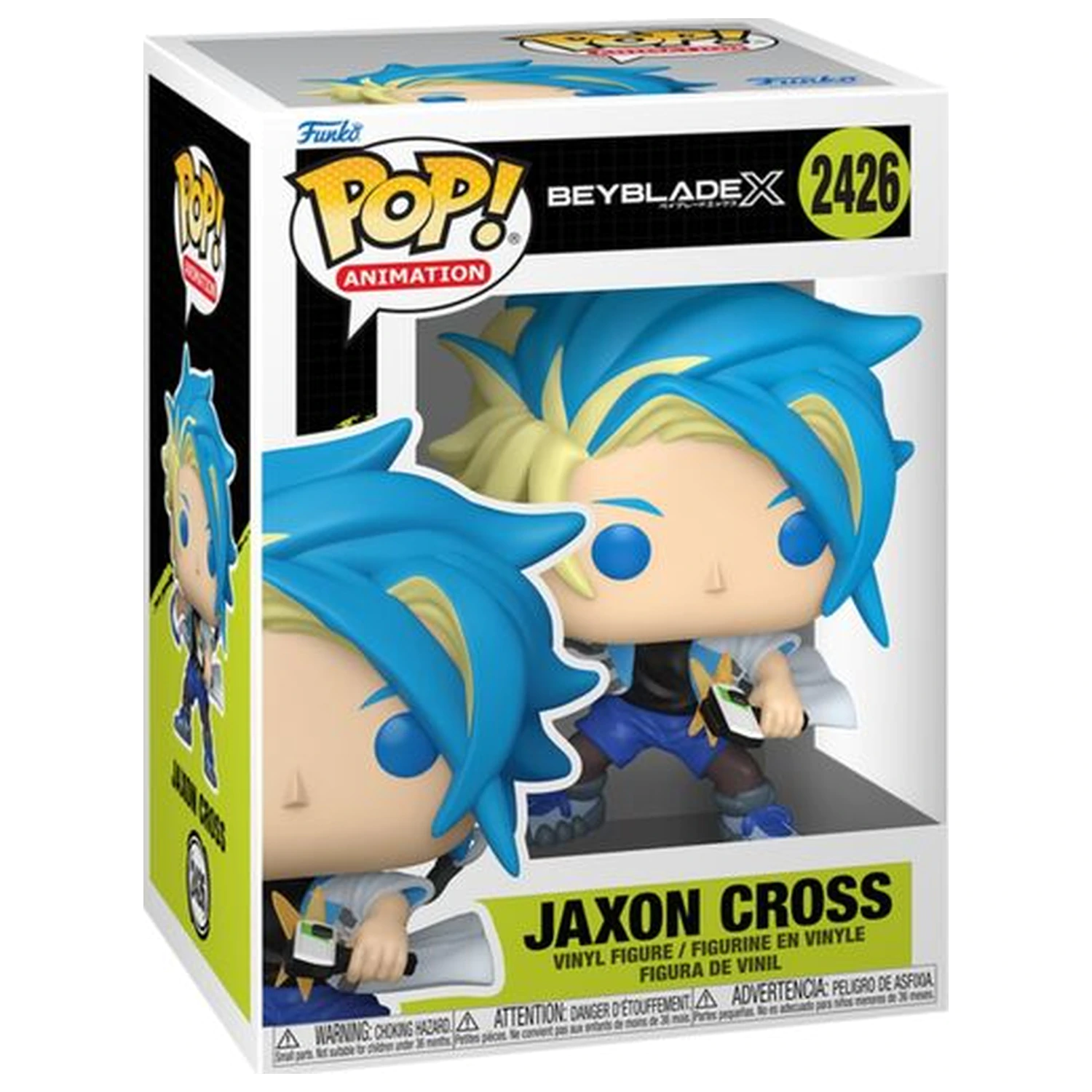 Funko POP figurka Beyblade X Jaxon Cross fotografii produktu