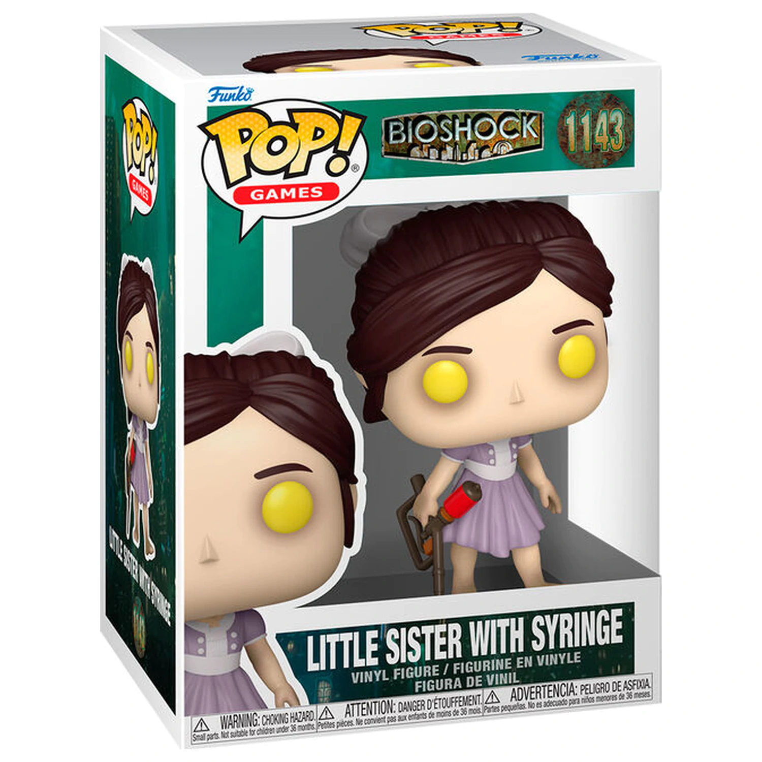 Funko POP figurka Bioshock Little Sister with Syringe fotografii produktu