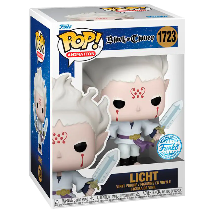 Funko POP figurka Black Clover Licht Exclusive fotografii produktu