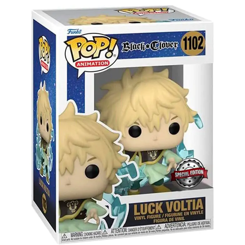 POP figurka Black Clover Luck Voltia Exclusive fotografii produktu