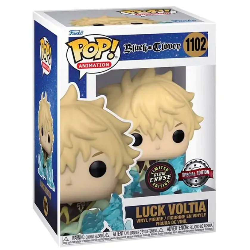 POP figurka Black Clover Luck Voltia Exkluzivní Chase fotografii produktu